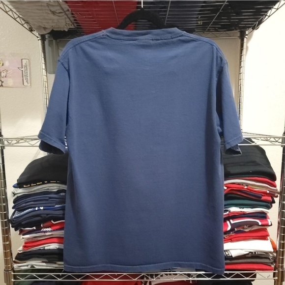 New England Patroits Men's Size XL Navy Blue Graphic Print t-shirt - Picture 3 of 3